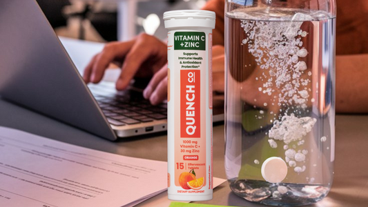 Boost Your Health with Vitamin C & Zinc Effervescent Tablets! 🚀