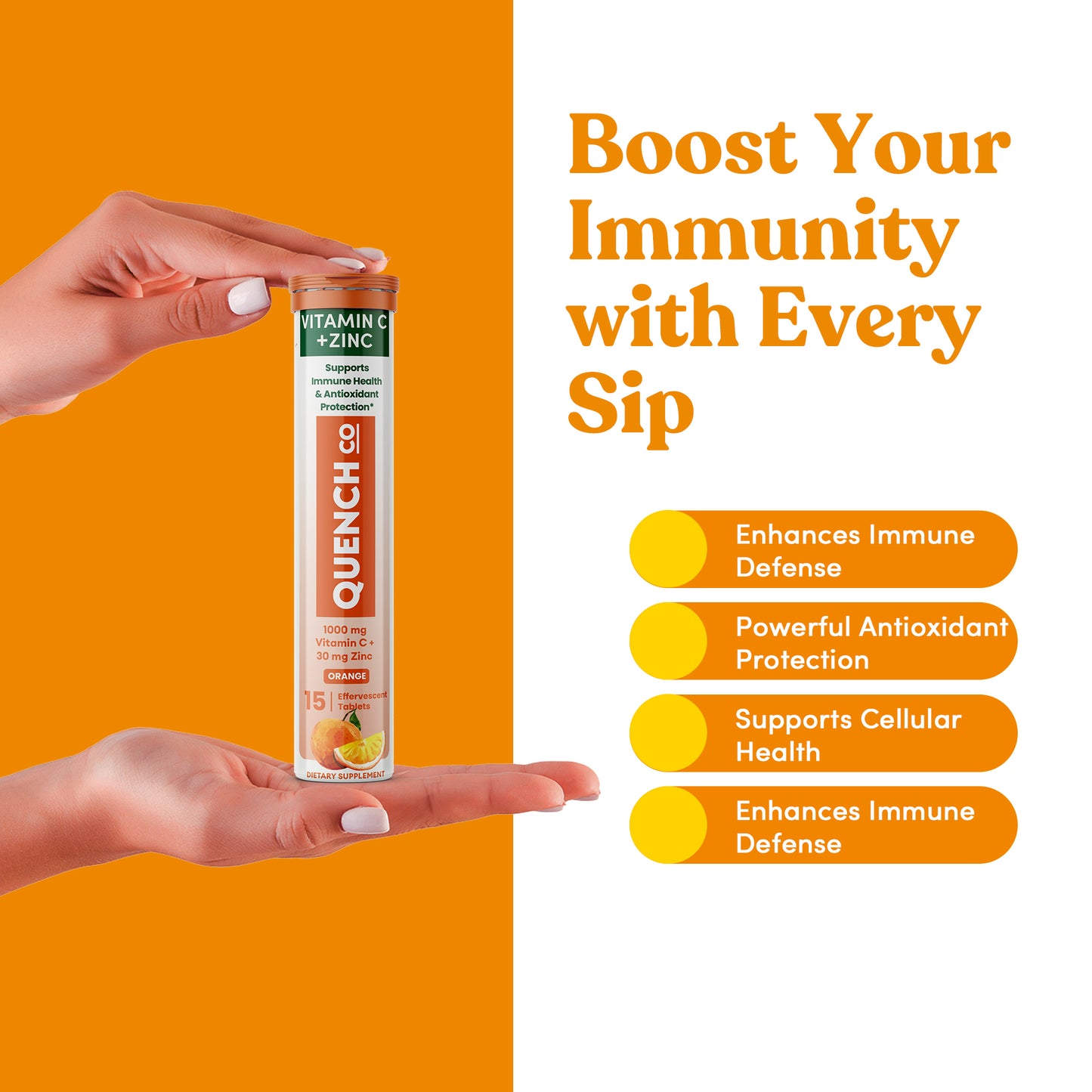 Vitamin C with Zinc