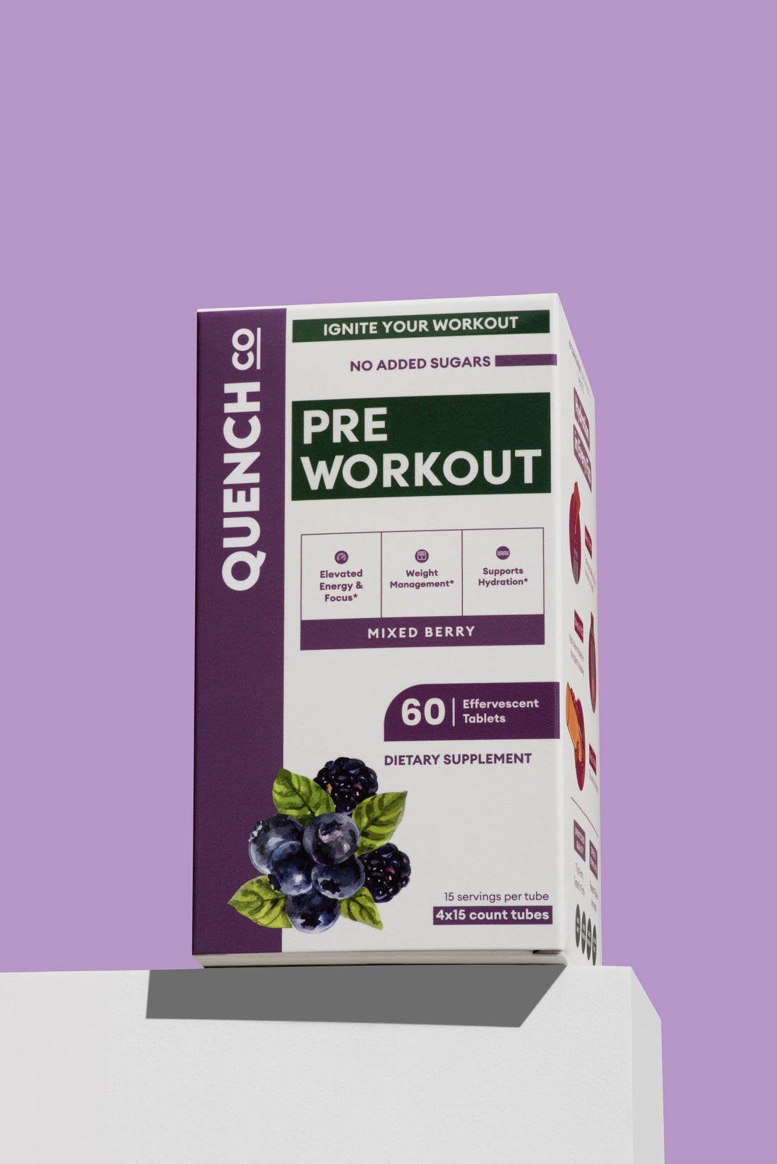Pre-Workout Effervescent Tablets: Clean Energy & Focus Without the Crash