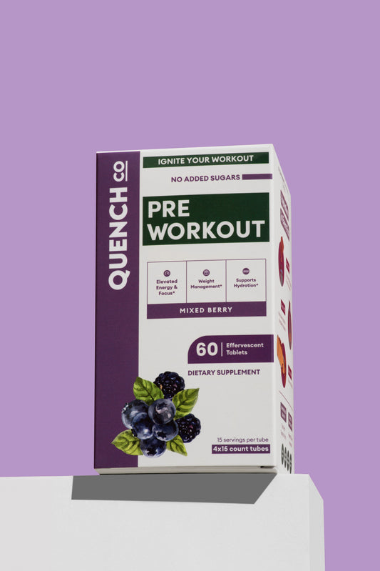 Pre-Workout Effervescent Tablets: Clean Energy & Focus Without the Crash