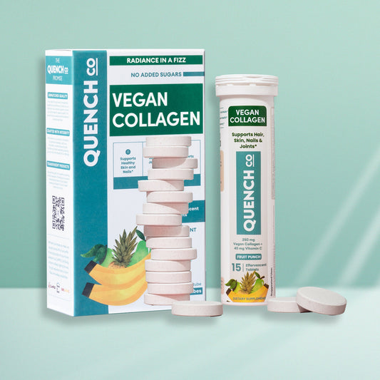 Vegan Collagen Effervescent Tablets: Plant-Based Beauty Boost in Every Sip